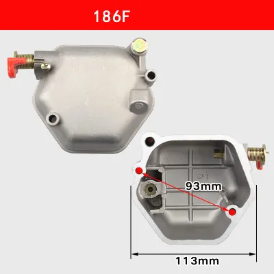 Cylinderhuvudskydd för kinesiska 186f dieselmotor dekompression cover271f