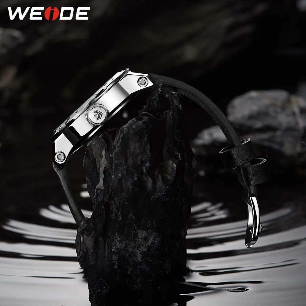 WEIDE Sporty Model Men's Wrist Watches Quartz Clock Waterproof Luxury Brand Chronograph Male Relogio Masculino Hours time275R