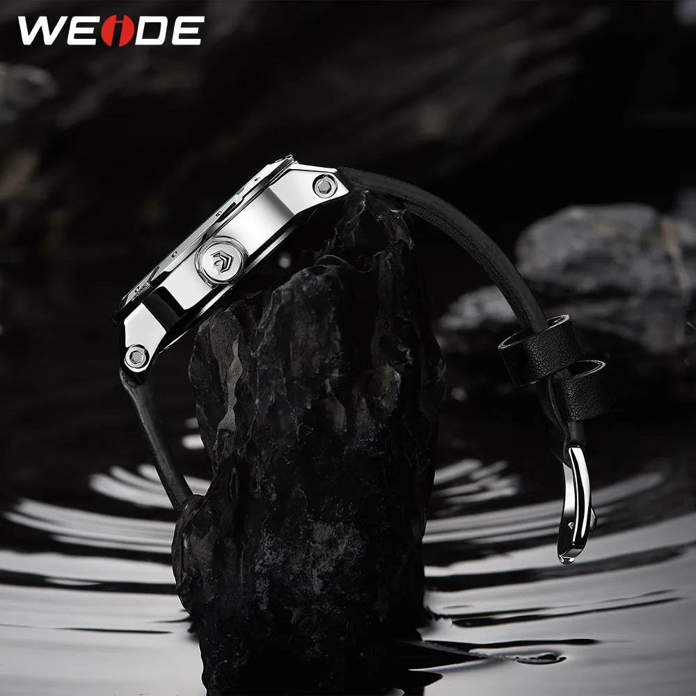 Weide Sporty Model Men's Wrist Watches Relógio Relógio Propertício de Luxo Cronograph Male Relogio Masculino Horas Time3168
