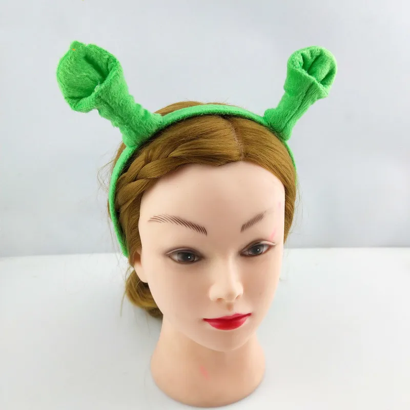 Green Ogre Ears pannband unisex för snyggt klädtillbehör parti Shrek pekband parti favorit 10 st dec5979181737