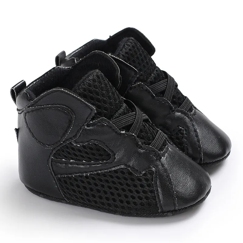 Wholesle 30 paia di scarpe da bambino casual 0-1 anni ragazzo ragazze sportive alte scarpe da ginnastica bambini antiscivolo con suola morbida primi camminatori