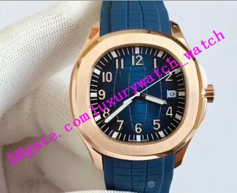 공장 S 40mm 남성 손목 시계 5168G-001 5167A-001 고무 스트랩 자동 스테인리스 스틸 팔찌 고급 남성 시계 Shippi286E