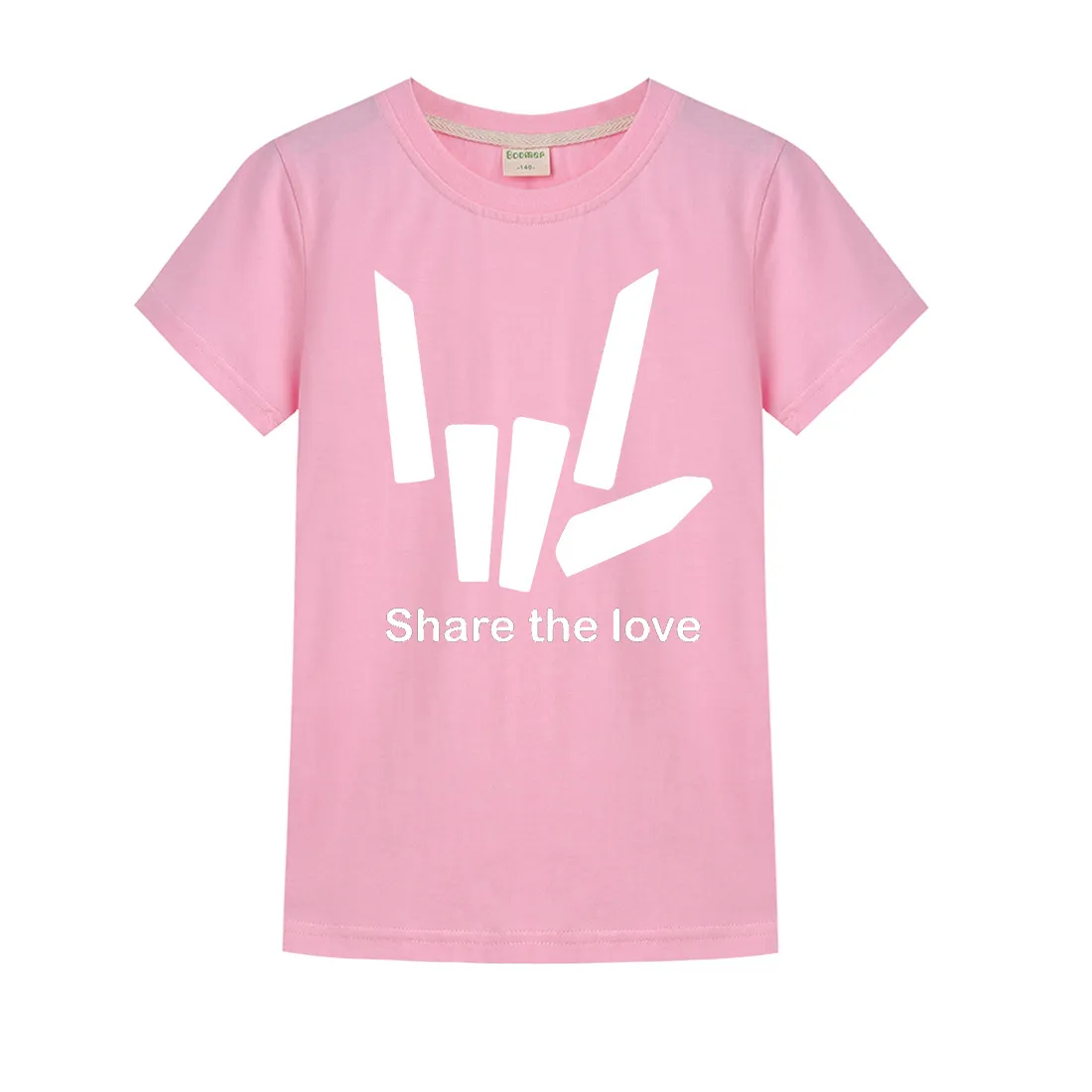Share The Love Logo Inspired Kids Hoodies Boys Long Sleeve Tshirts Christmas Summer Tshirt for Girls Children tops tees Xmas Swea8547748