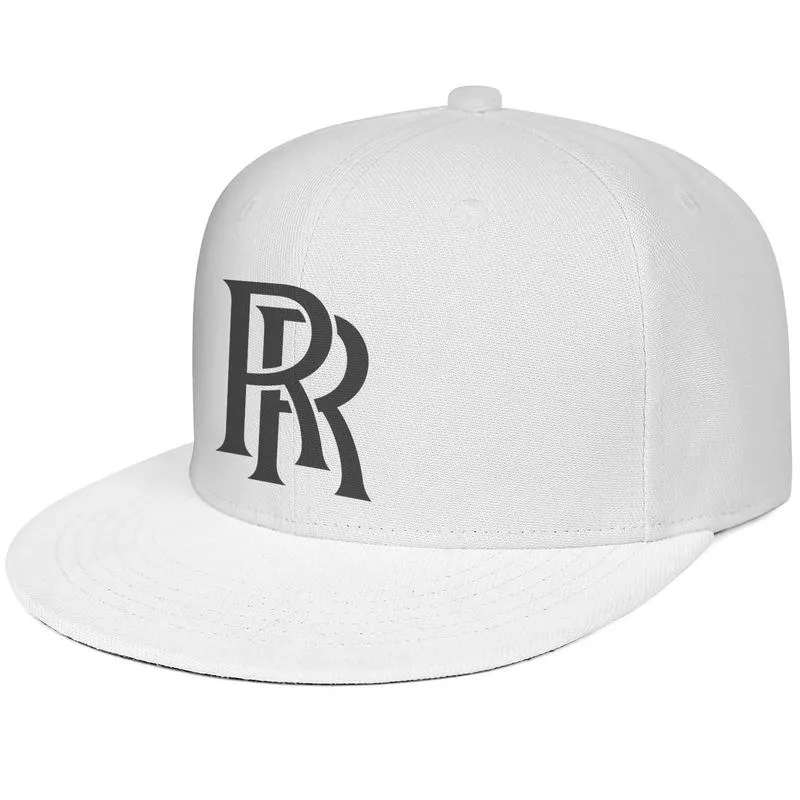 Rolls Royce Logo casquette de baseball snap back pour hommes et femmes cool vierge Hip Hopflat brimhats symbole logo emblème RR LOGO Bleu en détresse 6777847