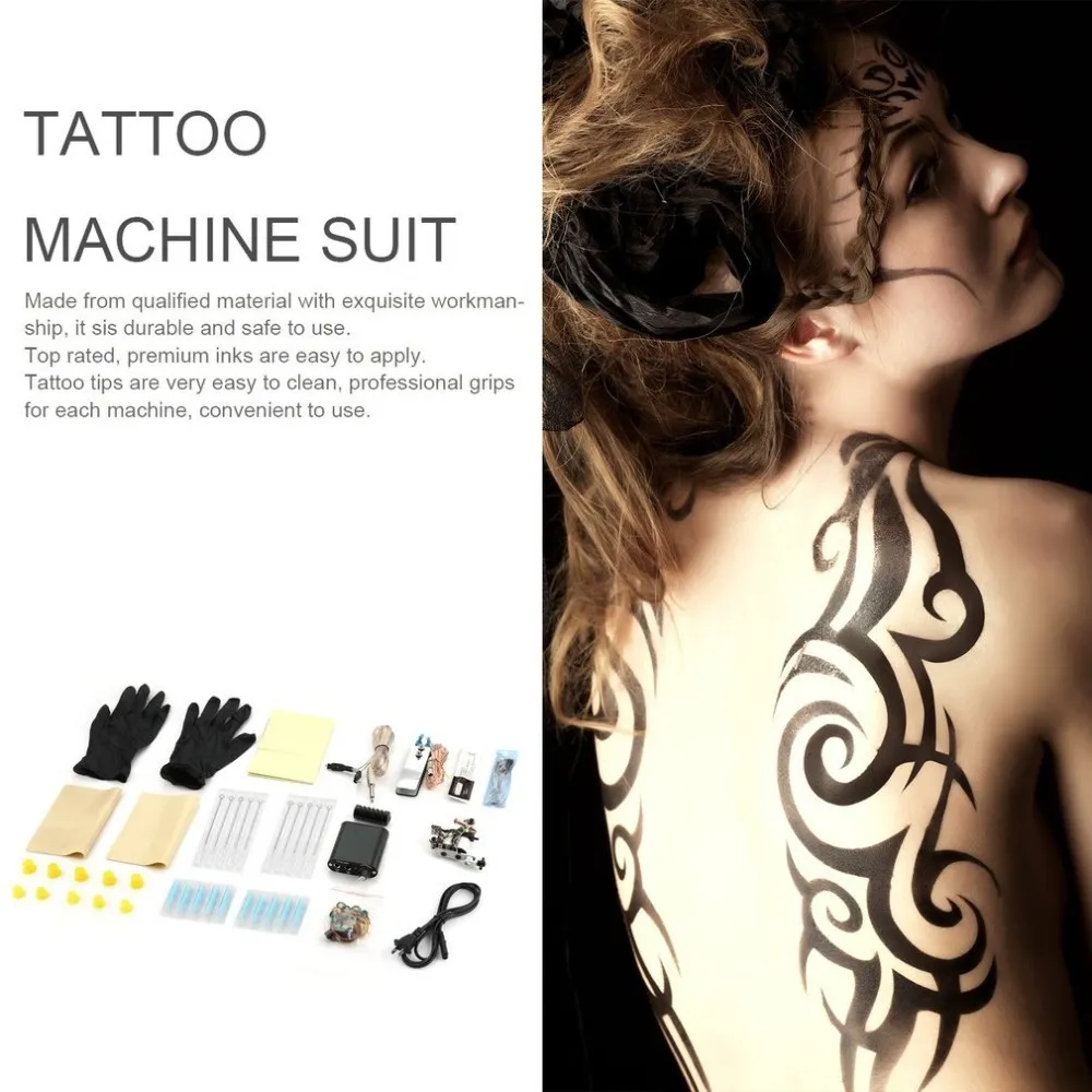 Rotário Tattoo Machine Shader Liner Discursed Tatoo Motor Gun Kits Supply Aneghip Gips Tips Acessórios Body Beauty Artists Tools3061751080