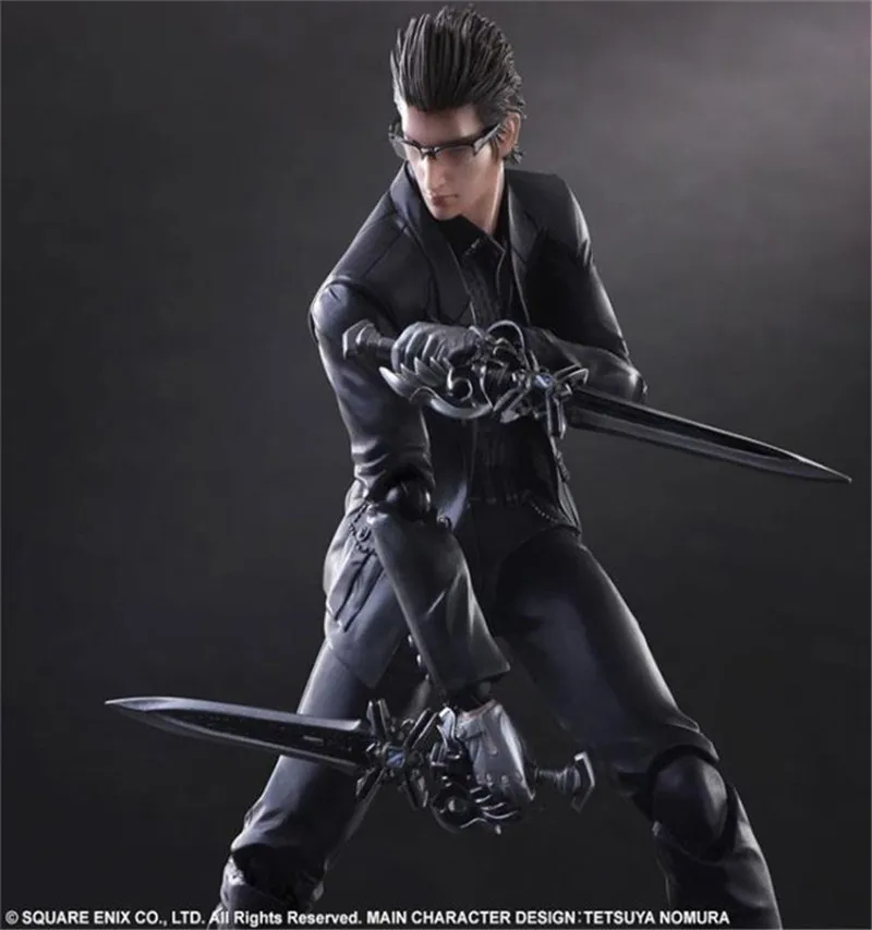 اللعبة النهائية الخيال للعب الفنون Kai Figure Cloud Strife Sephiroth Noctis Lucis Squall Leonhart Cindy Aurum Toy Doll T24099146