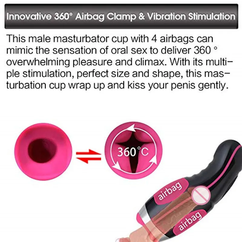Avsugning oral sugvärme manlig onanator silikon fitta elektrisk djup hals penis vibrator sex maskin sex leksaker för män 18 t202753023