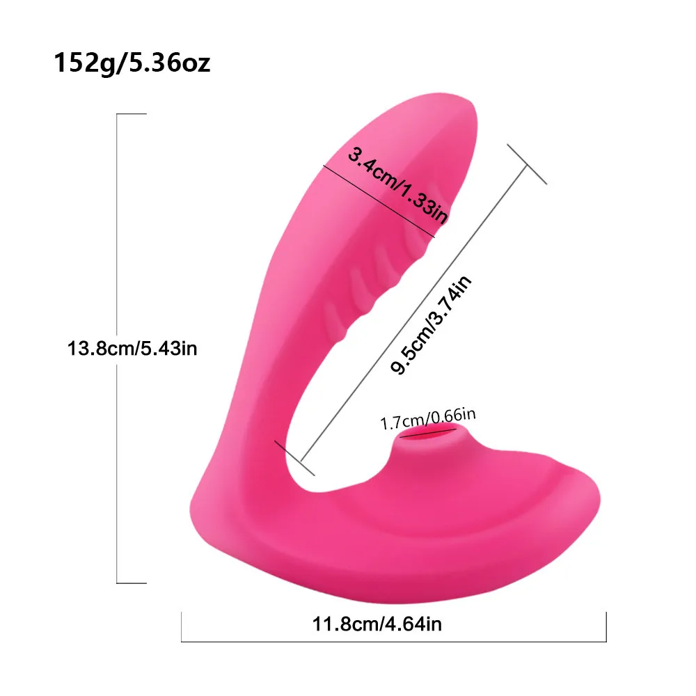 Женский вибратор Dildo Sucking Vibrator Clitoris Sucker, Стимулятор клитора влагалища Оральный секс, USB-зарядка Секс-игрушки для женщин Y200421