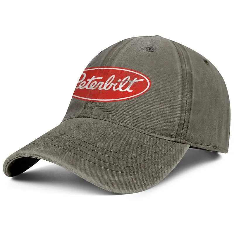 Peterbilt Truck 379 Custom Open Car Unisex denim baseball cap golf sports cute uniquel hats Big Rig Phillips 66 Reefer Plaid Print6054559