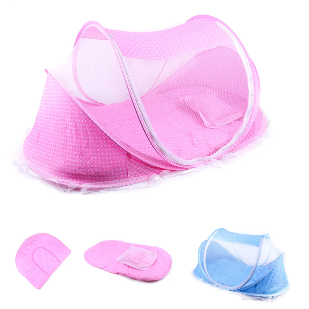 Newborn Sleep Crib Netting Portable Foldable Polyester Baby Bed Mosquito Net Play Tent Children273x