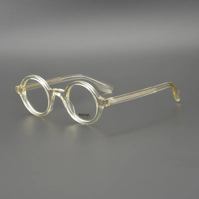 Vintage Anti-blauw Licht Zwart Ronde Brillen Frame Vrouwen Retro Bril Frame Mannen Clear Lens Bril Oculair Unisex Shades244g