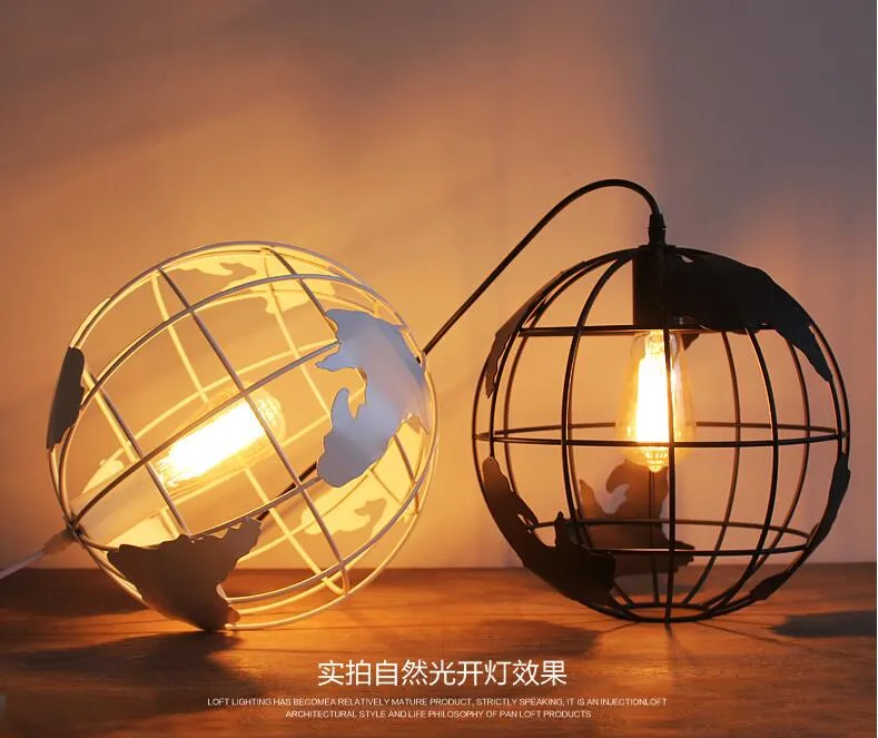 Moderne kreative Globus-LED-Kronleuchter, LED-Lampen, hochwertige Eisen-Wohnzimmerlampen, E27-LED-Glanzbeleuchtung, Kronleuchter277p