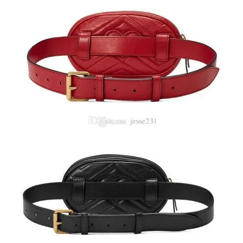 Hele nieuwe mode pu lederen tas merk handtassen ontwerper fanny packs beroemde taille tassen dame riem borsttas 4 kleuren251u