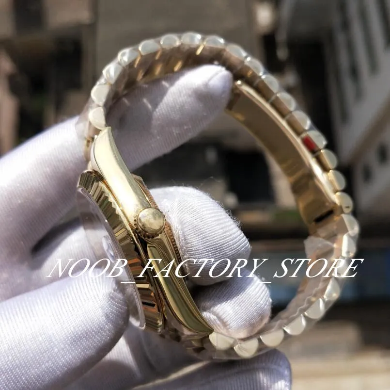 Luxe Super BP fabriek nieuwe V2 armband witte raster wijzerplaat 2813 automatisch uurwerk dubbele datum saffierglas duik 40 mm herenhorloges2697