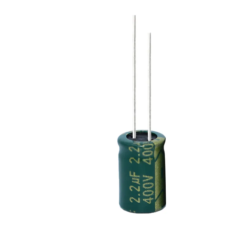 400V2.2UF JCCON Aluminium Electrolytic Capacitor Volume 8x12 طاقة التبديل