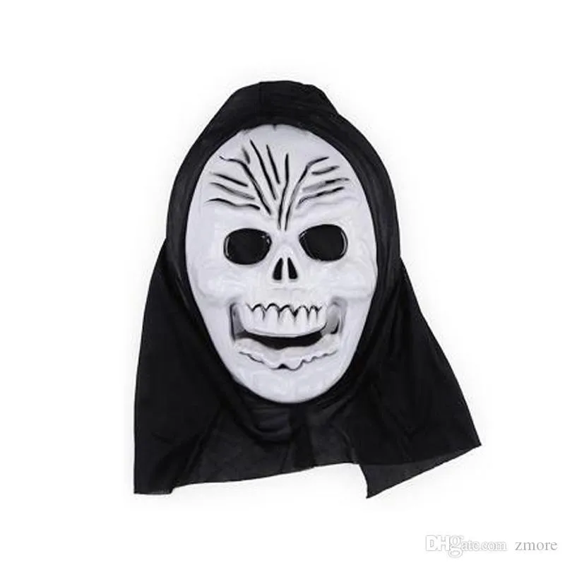 Terrorist Masks Halloween Horror Ghost Screaming Skeleton Halloween grimace mask Skull Mask Make up the party Wholesale Free Shi