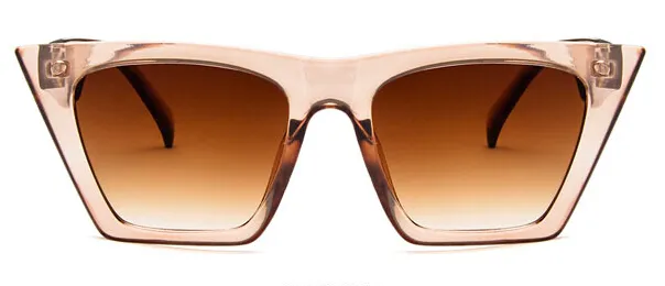 2020 Retro Cat Eye Lunettes de soleil Femmes Brand Design Vintage Lady Sungass Black Okulary Sun Glasses UV400 Lunette Soleil Femme271W