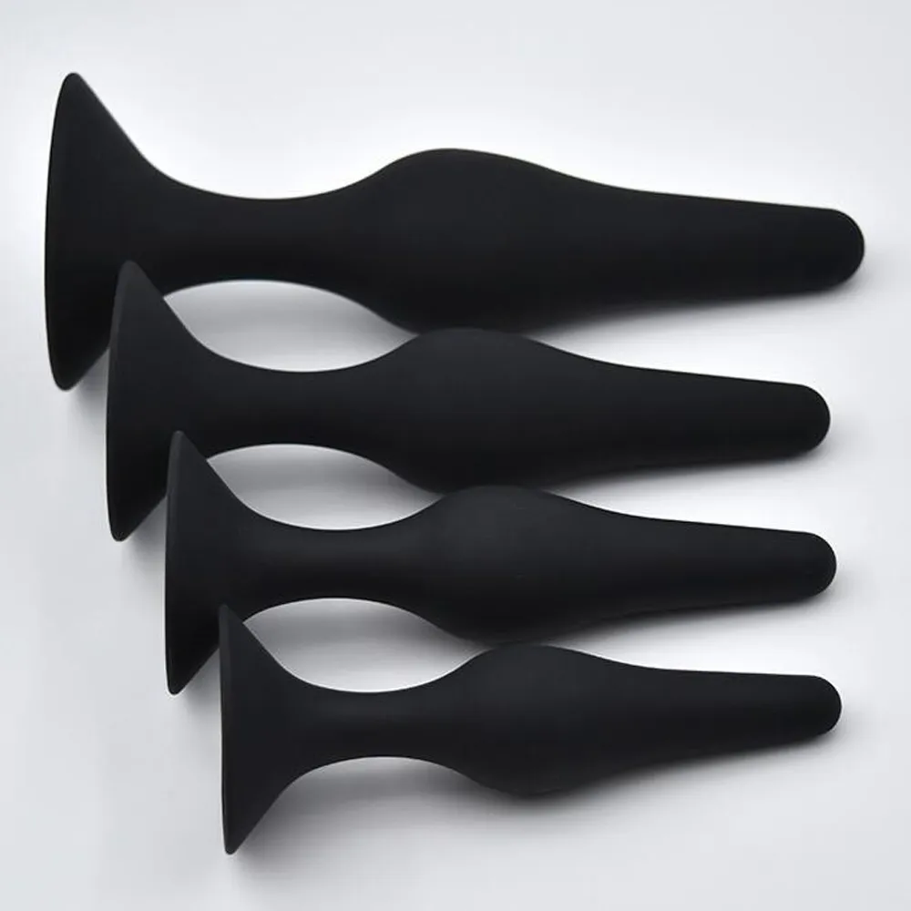 Silicone silicone butt plug tail Kit with Suction Cup Base for ...