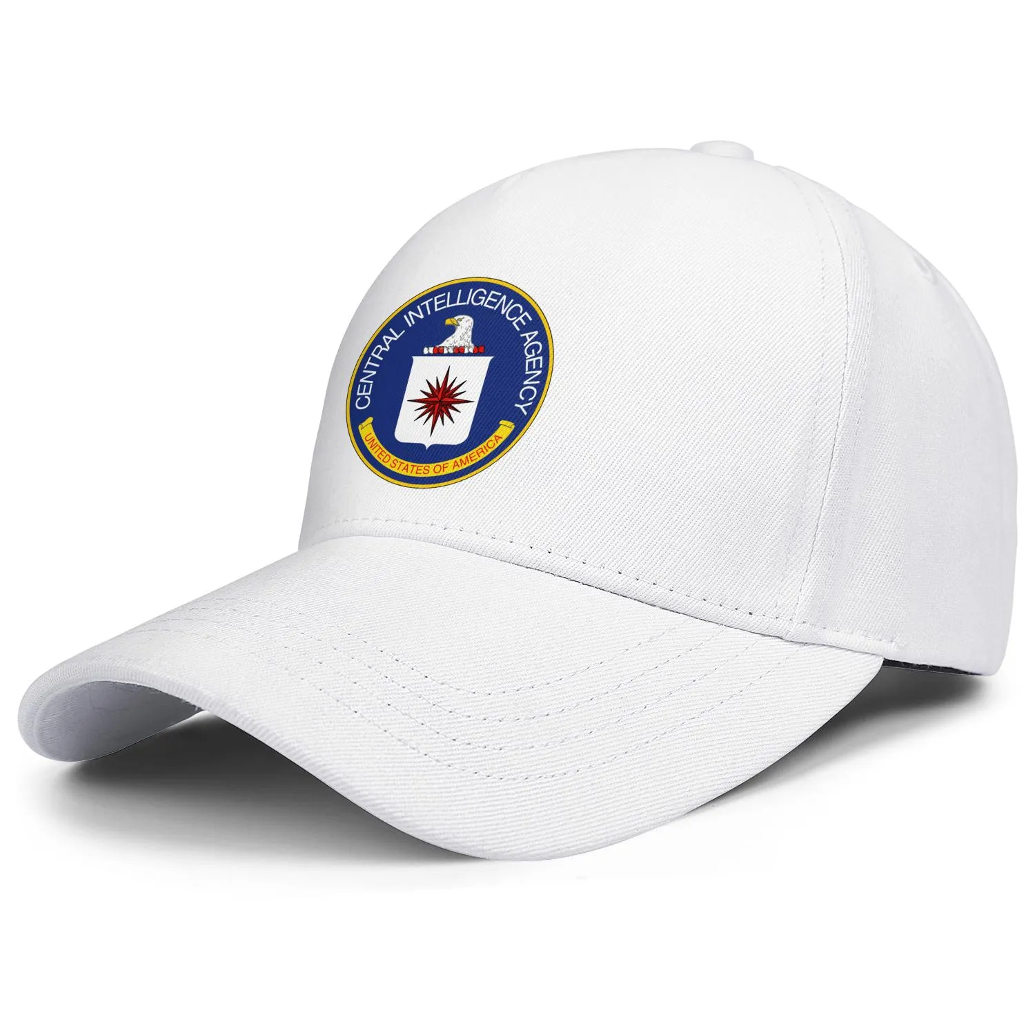 Central Intelligence Agency Logo hommes et femmes casquette de camionneur réglable cool vintage personnalisé baseballhats223m3172127