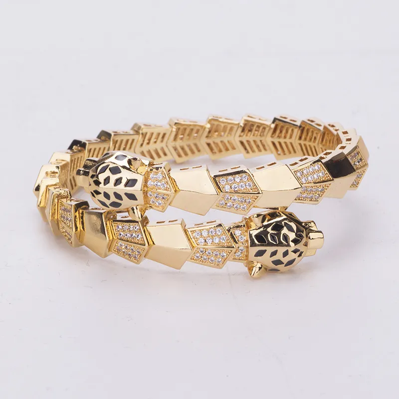 Pulseiras de ouro dos homens de luxo designer jóias homens anéis gelado pulseira hip hop bling anel de diamante cubano link corrente charme bangle w288e