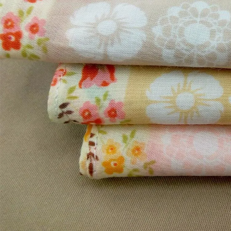 43x43cm 60s Montant imprimé japon japon corée mouchoir coton imprimé Lady bandana frais