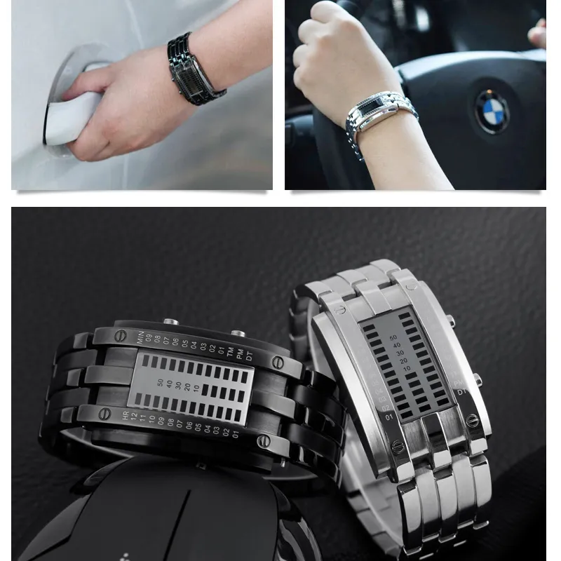 Skmei Creative Sports Watches Men Fashion Digital Digital Watch LEDディスプレイ防水抵抗抵抗性腕時計Relogio Masculino Y190291D