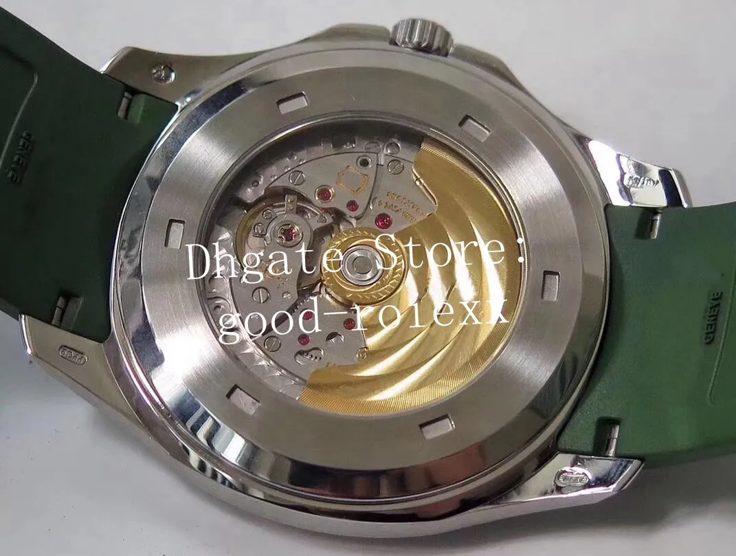 4 kolorowe zegarki dla mężczyzn 40 mm zegarek Automatyczny Cal 324 Sc zielony szary niebieski tarcza 5167 ETA gumowy pasek ZF Fabryka Męska