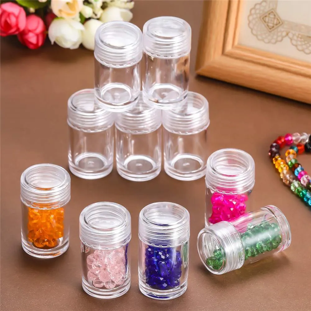 Clear Plastic Bead Storage Containers Set Diamond Painting Accessory