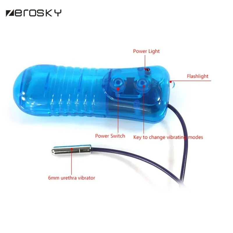 I cateteri Zerosky suonano la spina vibrante, il vibratore uretrale, i giocattoli del sesso per gli uomini, la stimolazione climatica maschile_voghion.com