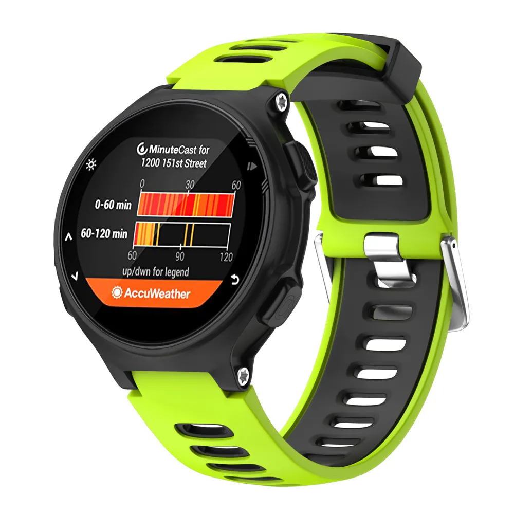 Мягкая силиконовая замена запястья резиновая лента для Garmin Forerunner 735xt Watch Bristant Bracelet Braclet2039091