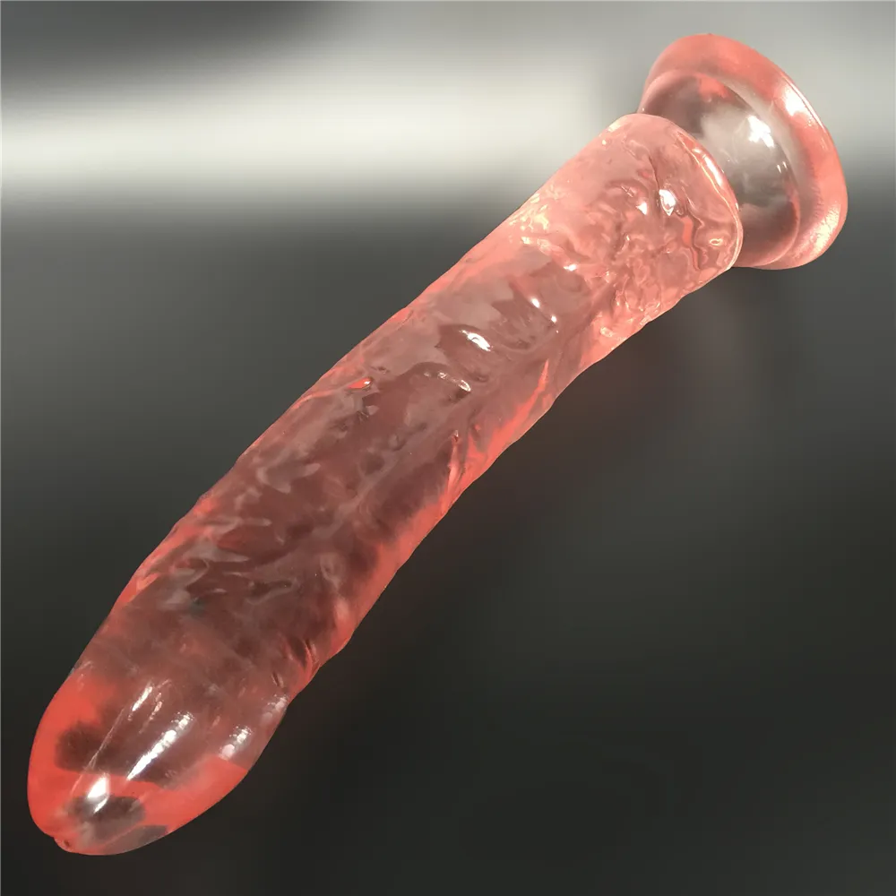 21 cm grande, largo y grueso consolador falso Pene dong realista pene artificial productos sexuales juguete sexual para mujer Y1912287769859