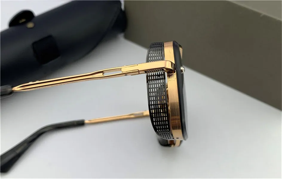 mens sunglasses Sunglasses eyeglasses Limited Edition k Gold popular mirror lens gold color unisex outdoor285x