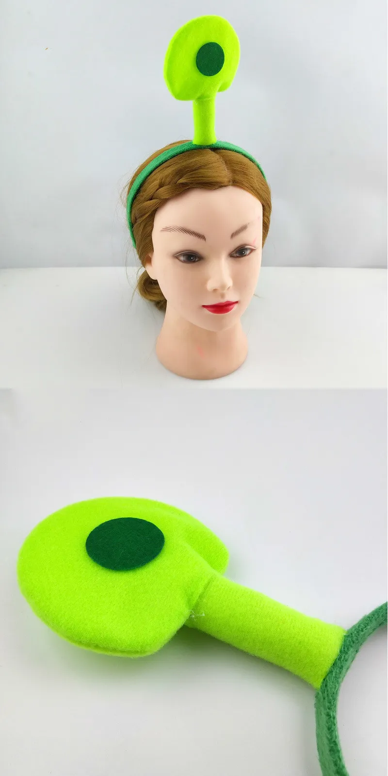 Green Ogre Ears hoofdband unisex voor fancy jurk accessoire feest Shrek hoofdband feest voor de voorkeur lot dec5979181737