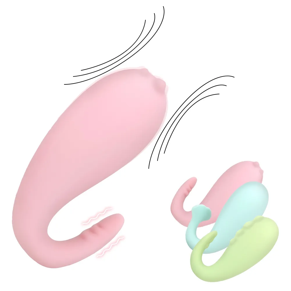 Vatine 8 Fréquence Vibrateur G-spot Massage Silicone Sans Fil App Télécommande Bluetooth Connect Monster Pub Sex Toys Pour Femmes Y19062802