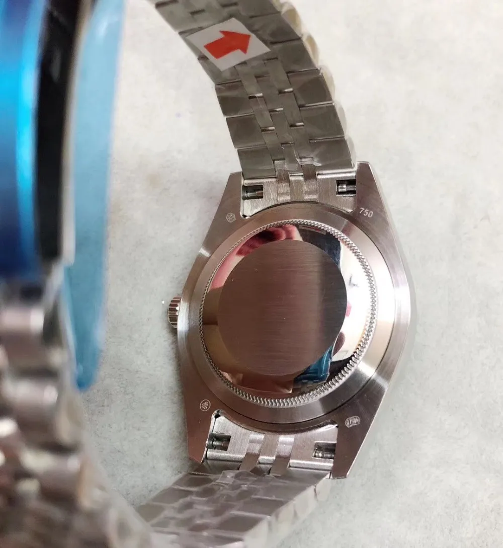 N Grey Man Watch 41 mm Armbanduhren 2813 Mechanisches Automatikwerk President Watches montre de luxe290s