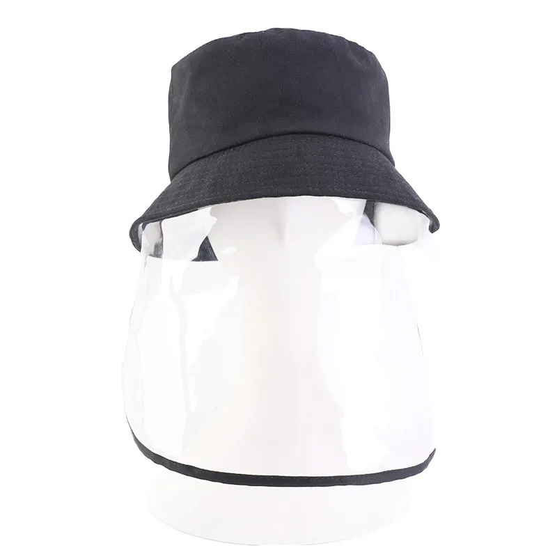 Unisex vuxen cottton hink hatt fiskare mössa skyddande ansikte sköld anti saliv antifog dammtät vindtät ouoor safe3238894