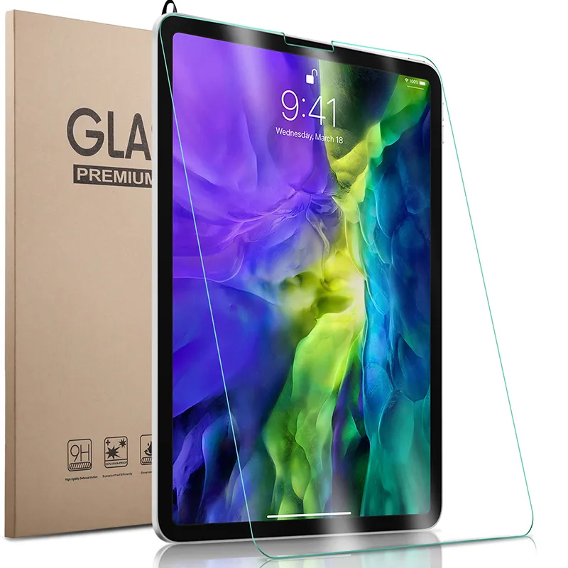 Tablet Screen Protector Film Hartowane szkło na iPad Pro 11 -calowe 2020 Pełne zadaszone przednie szkło ochrony dla iPad Pro 11quot 1291982547