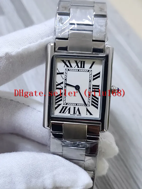 Verkoop van luxe klassieke serie damesmode horloges witte wijzerplaat roestvrij staal hoge kwaliteit 28 mm quartz dames wom311y