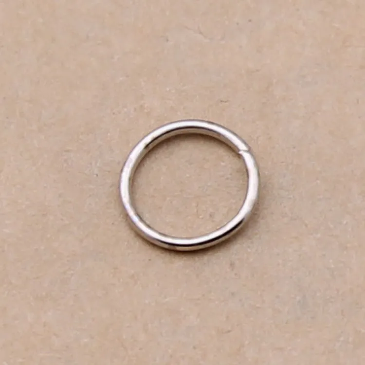 Железные открытые кольца для прыжков, соединители, фурнитура для ювелирных изделий 5, 6, 7, 8, 9, 10 мм, для соединителей для ювелирных изделий, принадлежности для бисера, 6 цветов для Cho227Q
