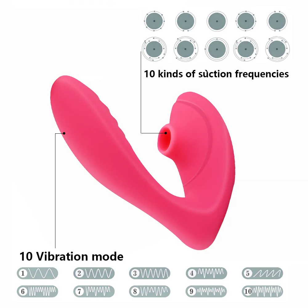 Bezprzewodowa kontrola pochwy ssanie wibratorów dla kobiet podwójne silniki do noszenia wibrator dildo g wibracje wibracyjne