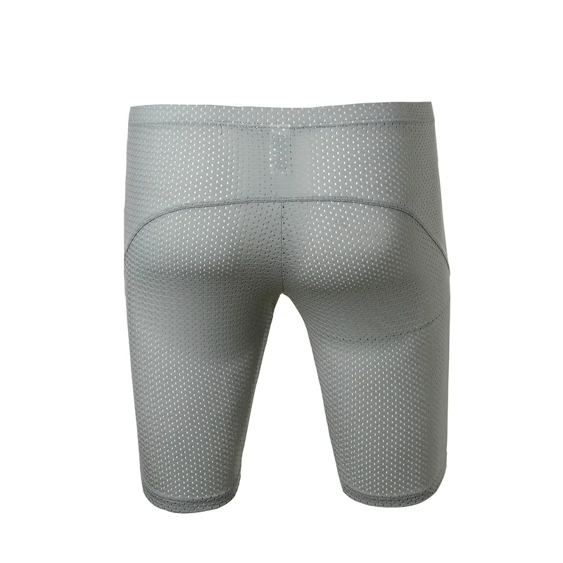 Męskie spodnie ściskające Szybka sucha elastyczność spandeksy rajstopy joggera Spodnie fitness Siatka oddychająca chude legginsy SH1906270255O