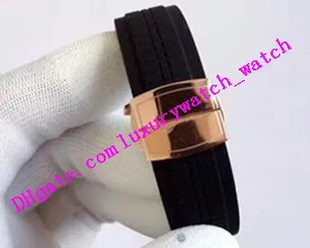 Orologio da polso da uomo Factory 40mm 5168G-001 5167A-001 Cinturino in caucciù Bracciale automatico in acciaio inossidabile Orologio da uomo di lusso Shippi291S