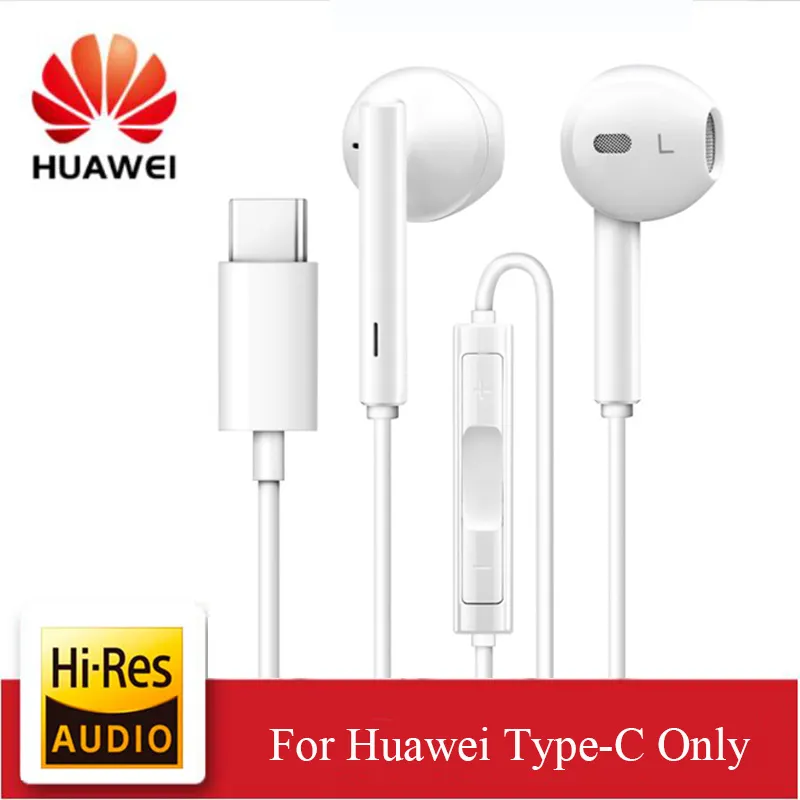 ype c Hi-Res earphone Support Huawei Mate1