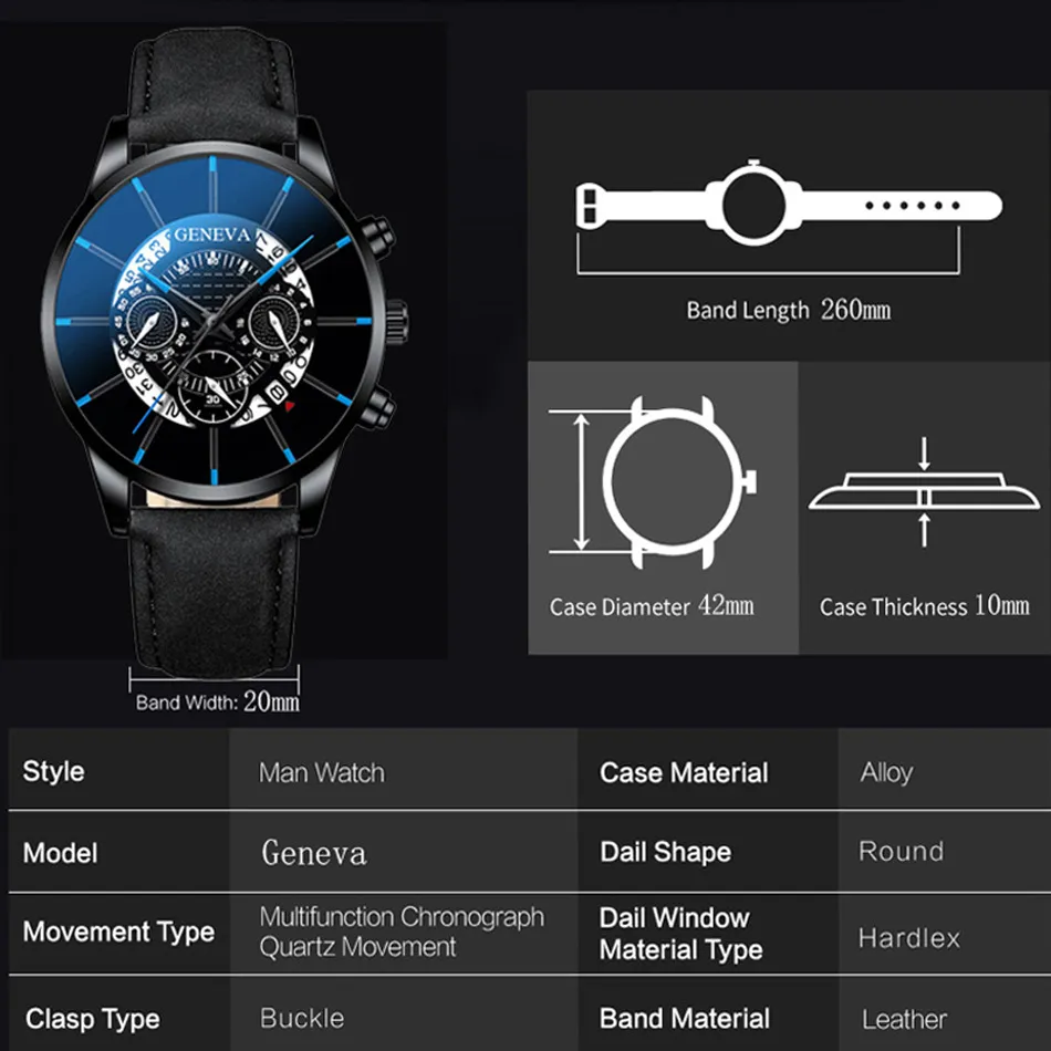 2019 moda genebra relógios masculinos de couro quartzo relógio de pulso quartzo esporte relógio masculino relogio masculino2830