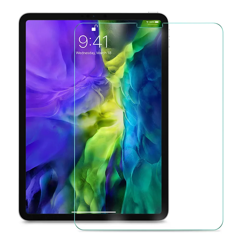 Film de protection d'écran de tablette en verre trempé pour iPad Pro 11 pouces 2020, verre de protection avant entièrement couvert pour iPad Pro 11quot 1298312645
