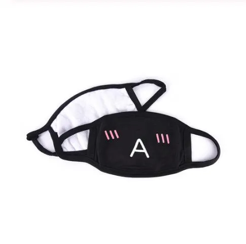 Mouth Face Mask Unisex Cotton Dustproof Mouth Face Mask Anime Cartoon Lucky Bear Women Men Muffle Face Mouth Party Masks GB886244r