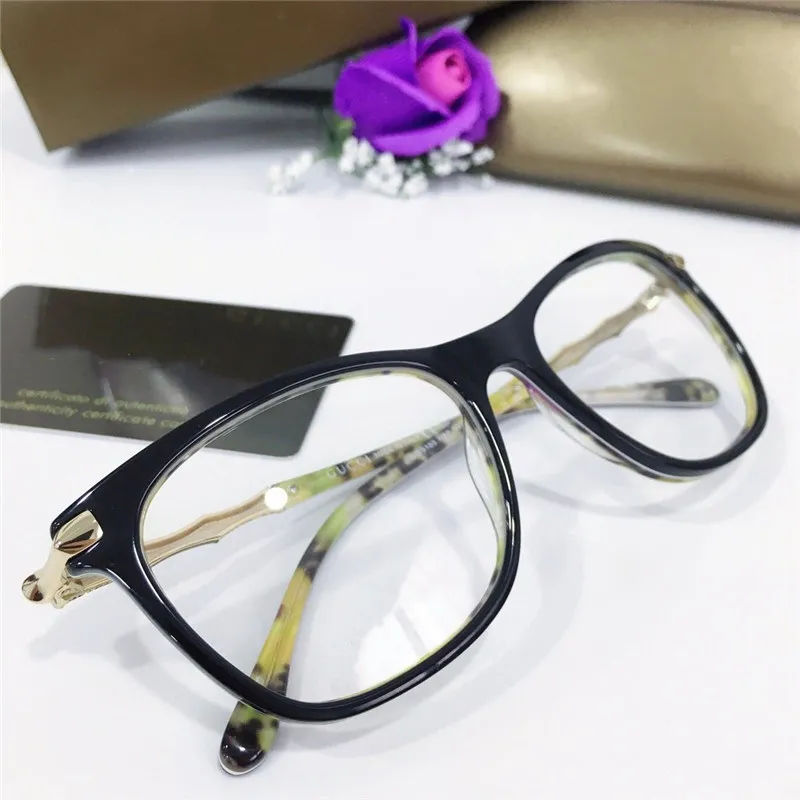 Luxury Top Fashion Brand-Desiger Charment Glasses Steampunk Frame recept Runda kvinnor Glasögon Retro Optiska glasögon Män Eyew258w