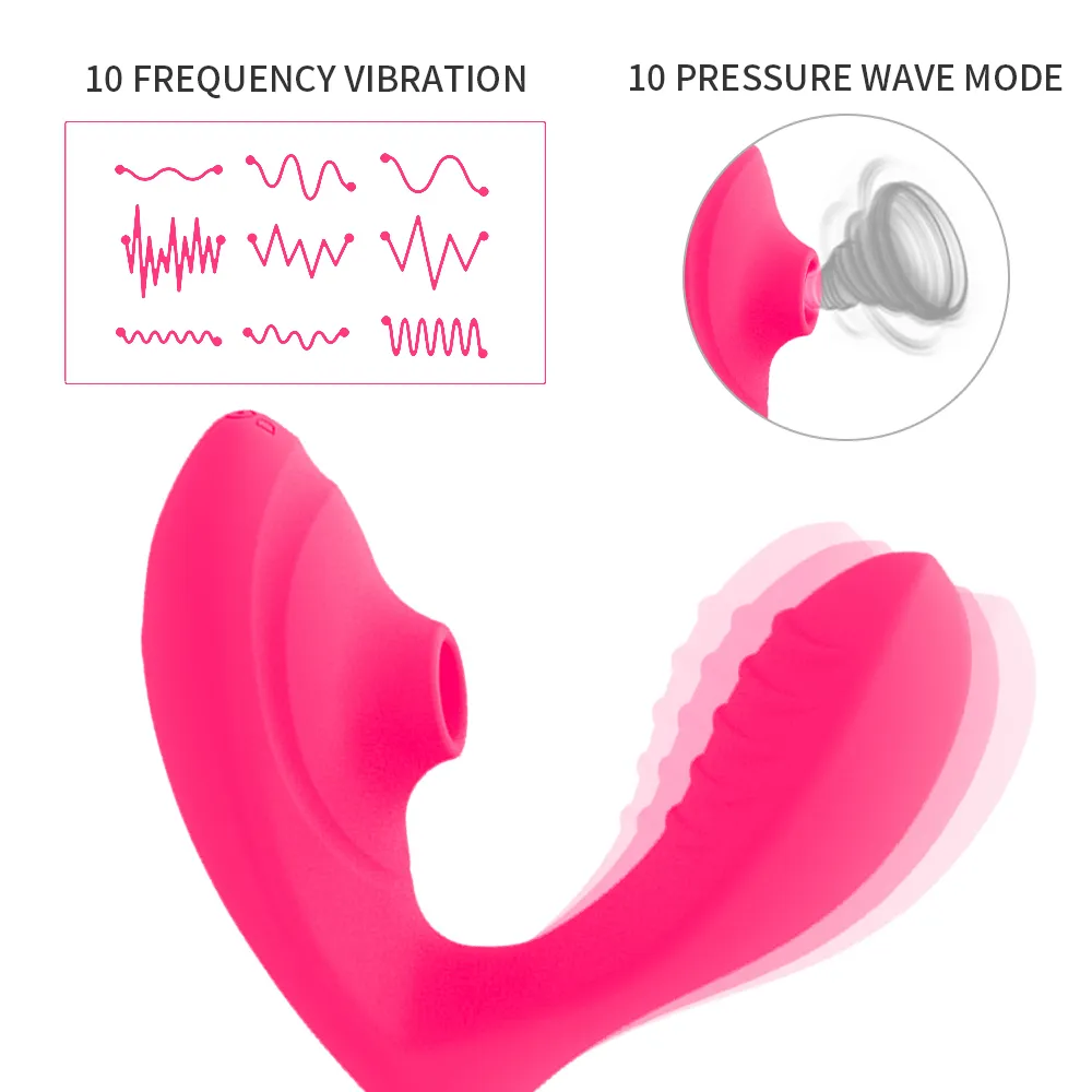 Usb vaginale succhiare vibratore controllo senza fili 10 velocità stimolazione del clitoride orale punto G vibratore vibratore giocattoli del sesso le donne adulte Y195475098