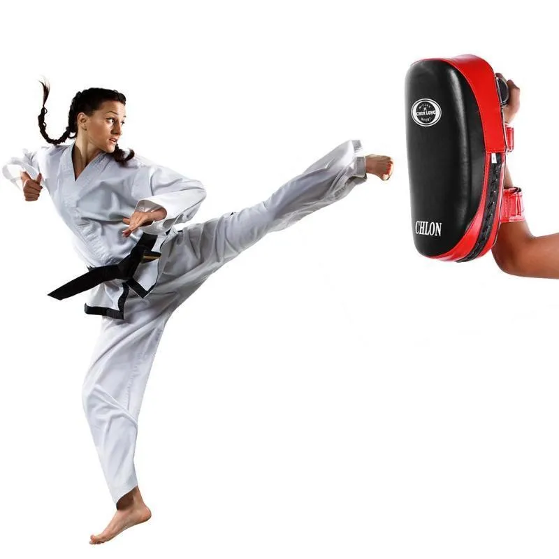 vechtsporten boks pads Strike Kick Shield Muay Thai MMA Karate Sanda Foot Kickboxing Focus Target Punch Training5950705