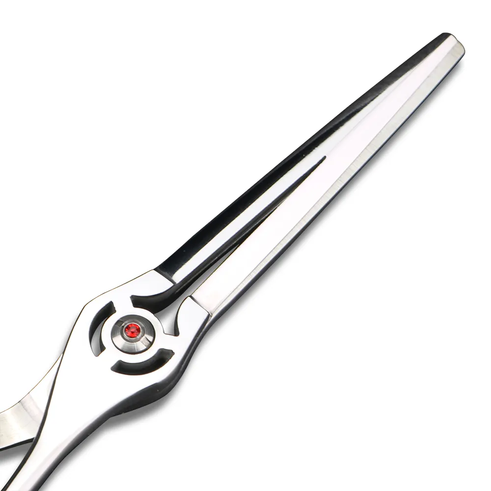 Xuan Feng Cutout Barber Scissors 6 -tums hår sax Japan VG10 Steel Cutting Shears Högkvalitativa frisörsalongverktyg3818812